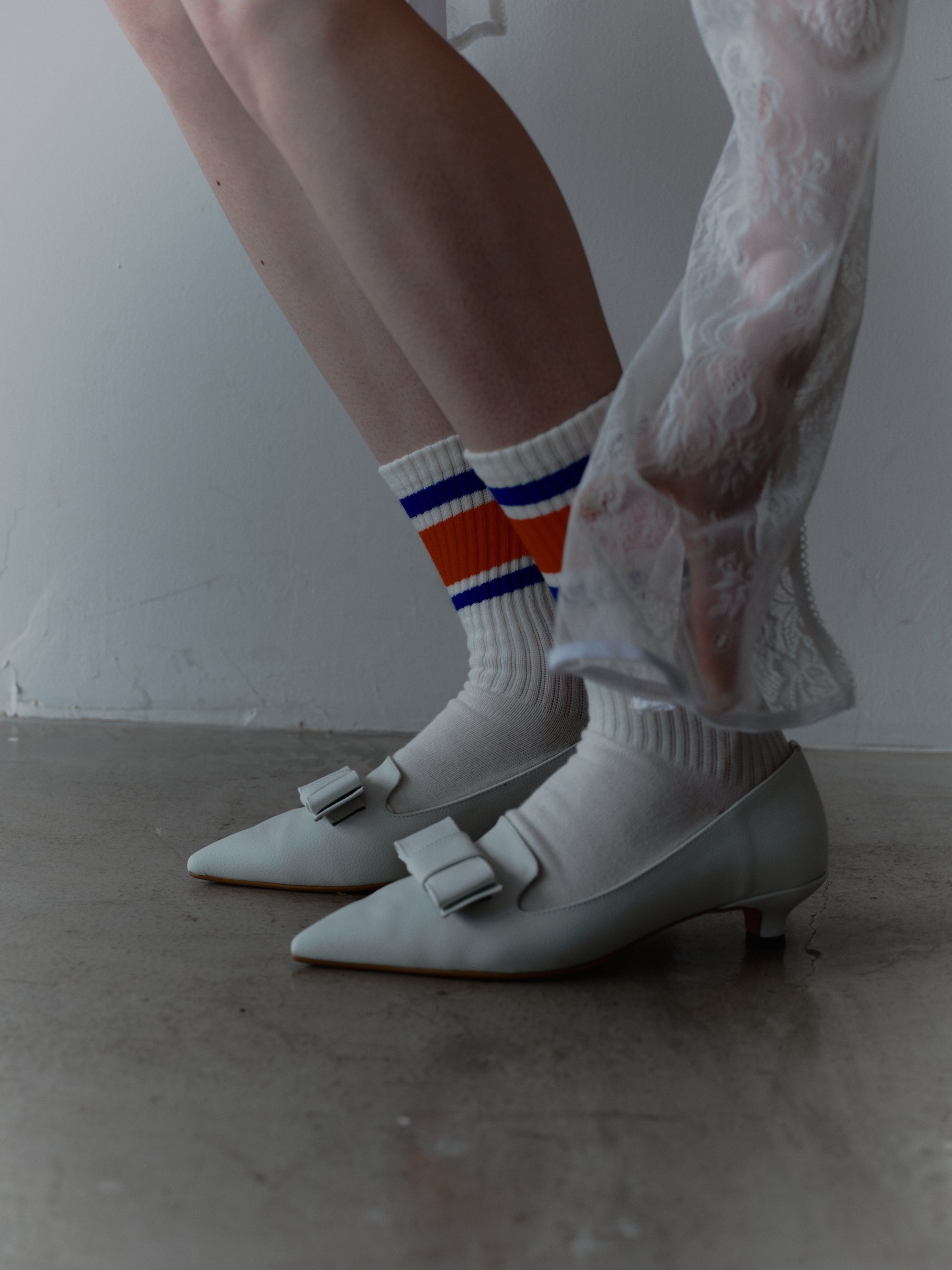 新作コレクションアイテムを使った靴下コーデ解説🧦