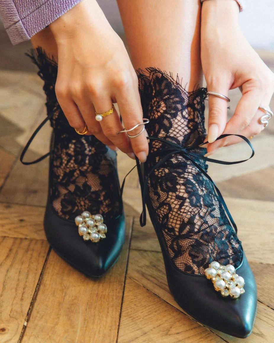 レースクルーソックス