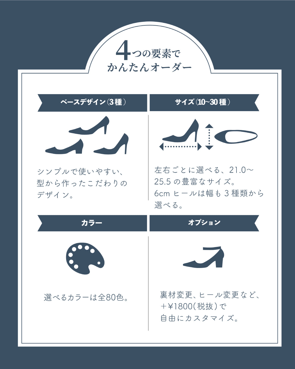 【D2031】3cmヒール スクエアトゥパンプス