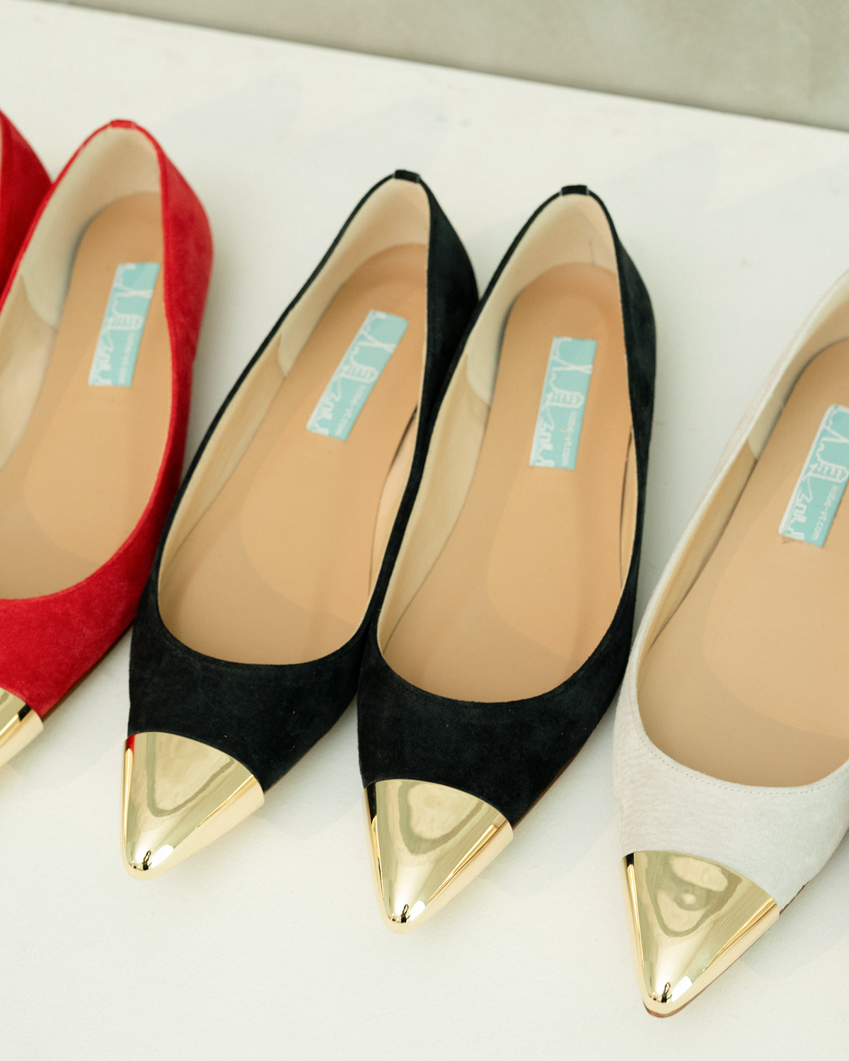 トゥキャップシューズ/ブラック