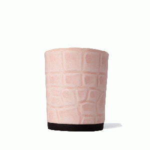 Calinan Crocodile Embossed Sherbet Pink
