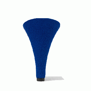 Eureka Hair Calf Blue