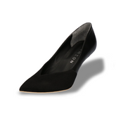 GRACE Suede×Smooth Black