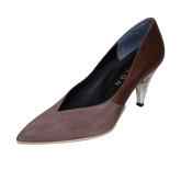 GRACE Suede×Smooth Brown