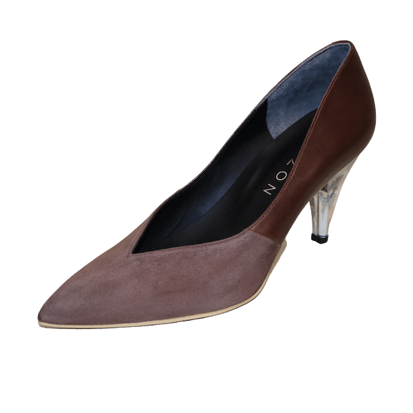 GRACE Suede×Smooth Brown