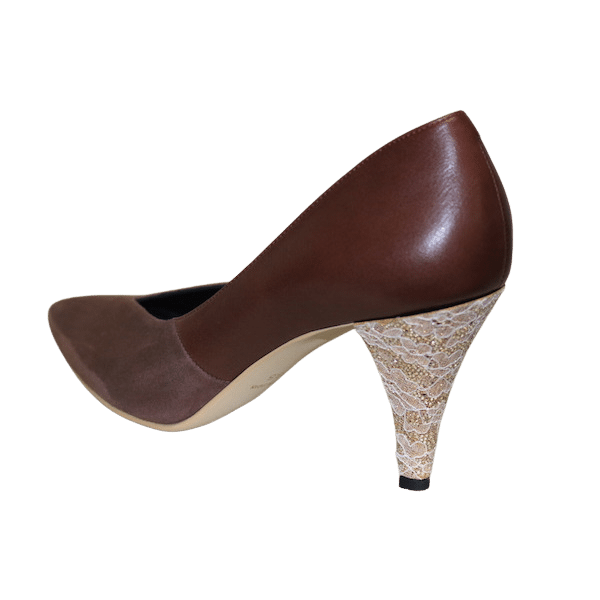 GRACE Suede×Smooth Brown