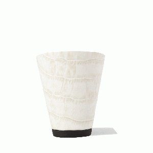 Orloff Crocodile Embossed White