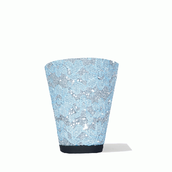 Orloff Silver glitter×Blue lace