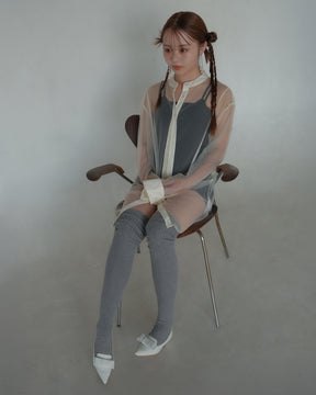 オペラリボンパンプス-ホワイト